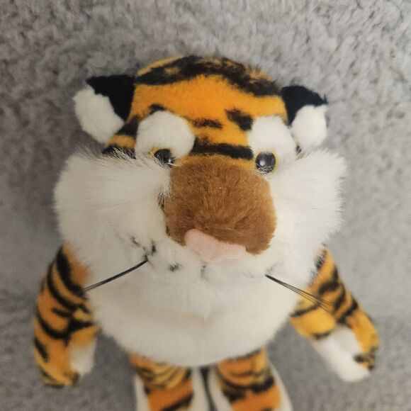 Vtg Exxon Gas/Oil Tiger Plush Stuffed Animal Ad Promo Steven Smith 10" - Picture 2 of 7